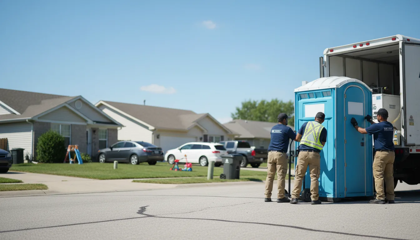 Standard Porta Potty Rentals in Hoffman, MN near me